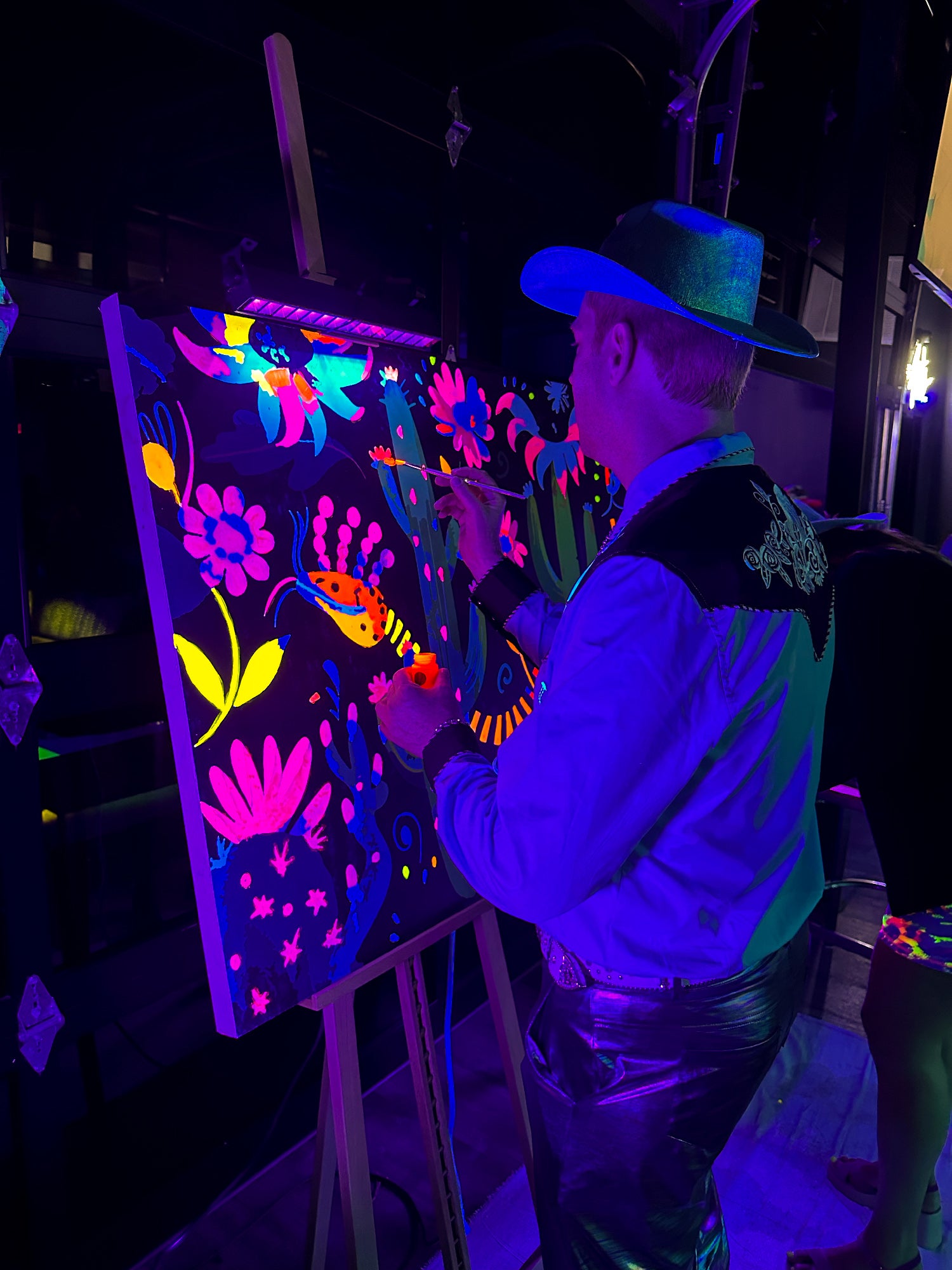 Blacklight Mini Mural