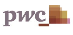 PwC logo with 'pwc'
